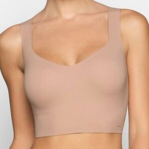 SKIMS PLUNGE LONGLINE BRALETTE Medium, Naked